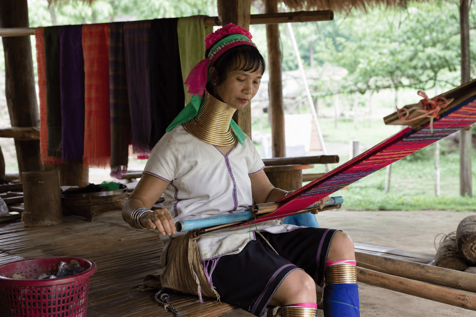 Long Neck Karen cultural village in Mae Rim