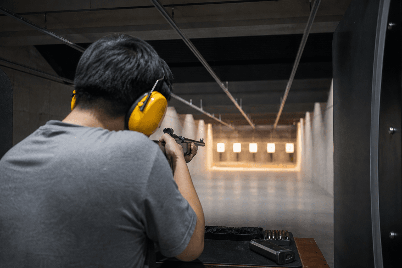 Shooting range experience in Mae Rim